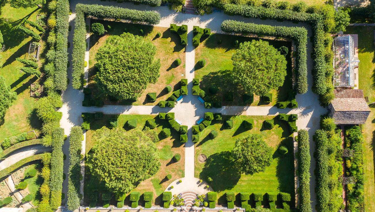 Le Parterre vu du ciel (© Julien Gazeau)