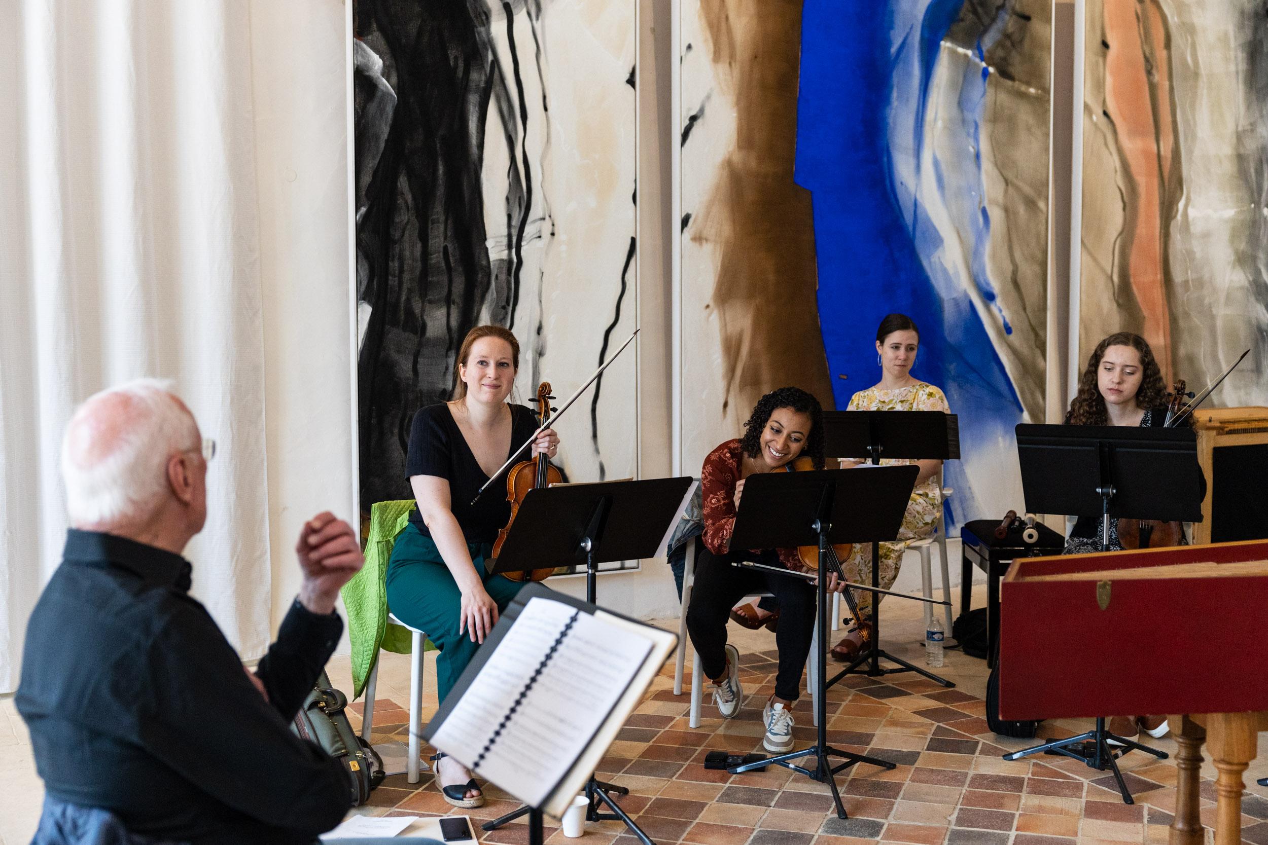 Masterclasse Arts Flo avec William Christie